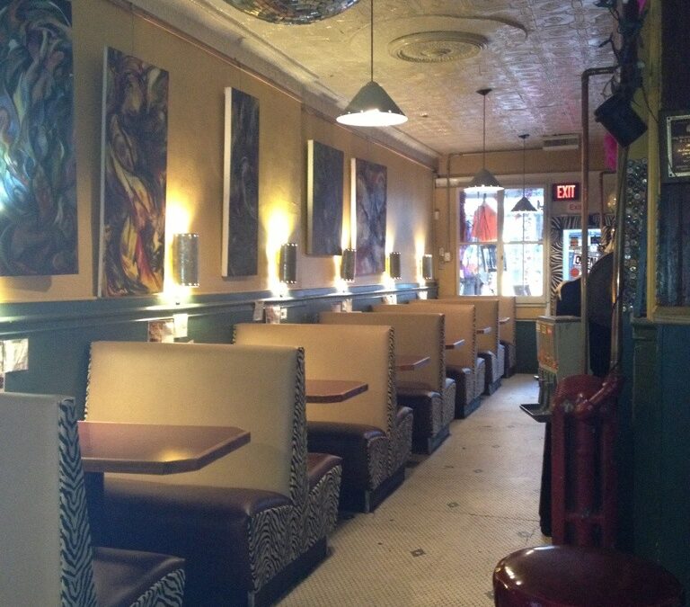 New reupholstered booths