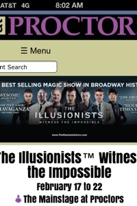 Illusionists at Proctors
